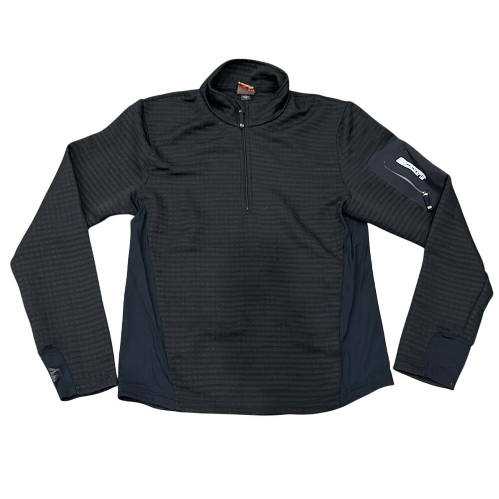 Scott Freeride Black Soft Shell Snowboard Sweatshirt Men's M